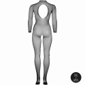 Bodystocking Le Desir Queen Size, czarne, siatka o małych oczkach