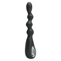 Dildo analne Federer, o zmiennej średnicy, z wibracjami, (bardzo cichy wibrator analny),,silikon, USB