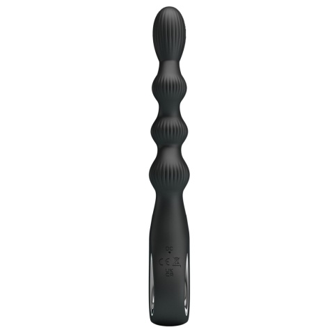 Dildo analne Federer, o zmiennej średnicy, z wibracjami, (bardzo cichy wibrator analny),,silikon, USB