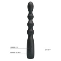 Dildo analne Federer, o zmiennej średnicy, z wibracjami, (bardzo cichy wibrator analny),,silikon, USB