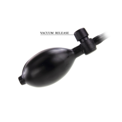 Dildo na przyssawce, pompowane, TPR, Inflatable Baile