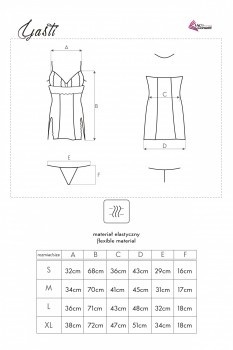 Koszulka + stringi Yasti, LivcoCorsetti