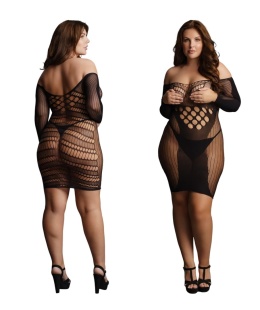 Koszulka/sukienka Le Desir, długi rękaw, rozmiar XL-4XL