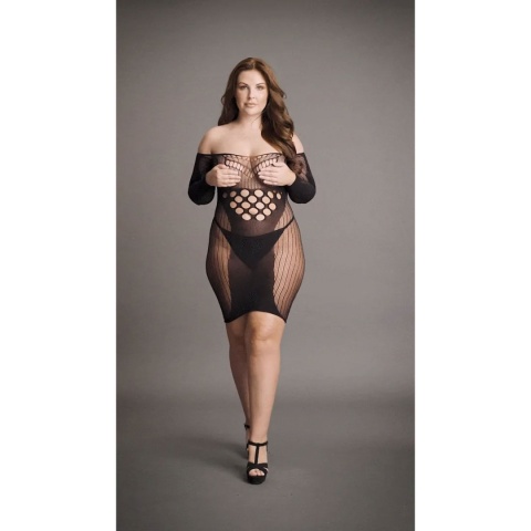 Koszulka/sukienka Le Desir, długi rękaw, rozmiar XL-4XL