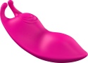 Masażer łechtaczki, wkładany do bielizny, Panty Vibrator with Rabbit, pilot bezprzewodowy