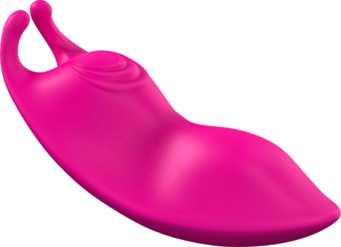 Masażer łechtaczki, wkładany do bielizny, Panty Vibrator with Rabbit, pilot bezprzewodowy