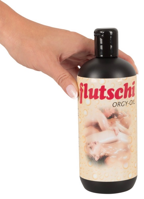 Olejek do masażu nuru, Flutschi Orgy Oil, 500 ml