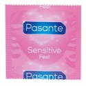 Prezerwatywy lateksowe Pasante Feel Sensitive - bardzo cienkie, pudełko 12 szt