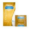 Prezerwatywy lateksowe Pasante King Size, duży rozmiar, 60mm pudełko 12 szt