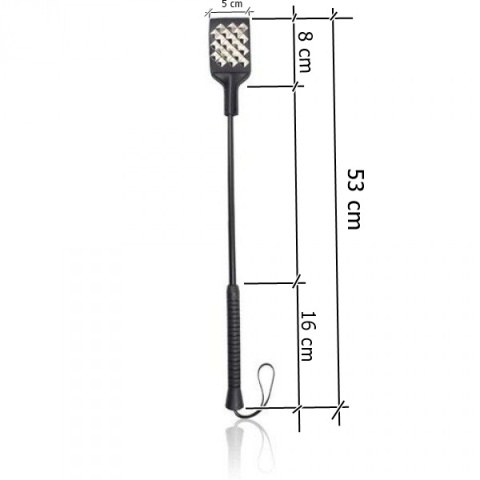 Szpicruta dwustronna, duża, pejcz, skóra syntetyczna,Toyz4lovers