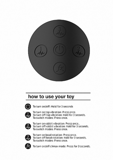 Wibrator klasy Premium, Vive Izara Rabbit, masaż kulkami