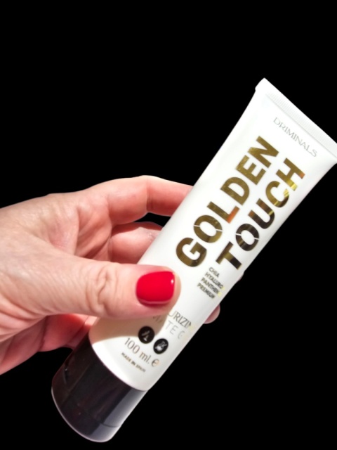 Żel/lubrykant na bazie wody, silne działanie nawilżające, Golden Touch Premium, z pantenolem i kwasem hialuronowym, tubka 100 ml