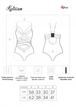 Body rozpinane dołem, Kyllsiam, LivcoCorsetti