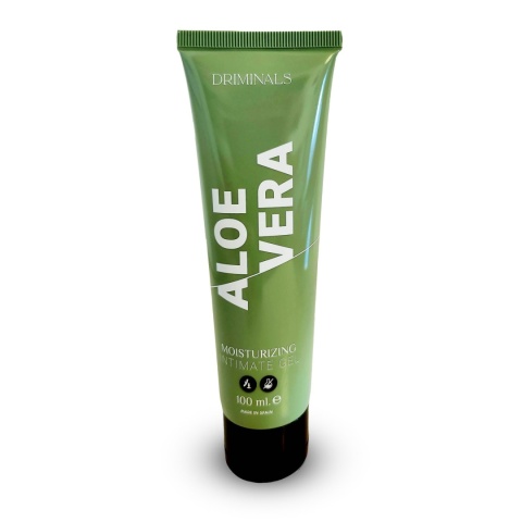 Lubrykant wodny (żel poślizgowy) Driminals Aloe Vera, z ekstraktem z aloesu, bezwonny, bez gliceryny, silnie nawilżający, 100 ml