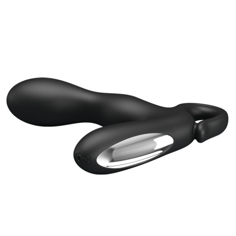 Masażer prostaty Barrack, wibracje, silikon, USB