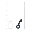Masażer prostaty, wibrujący, wtyczka analna Vibrating Bulb, Levelz