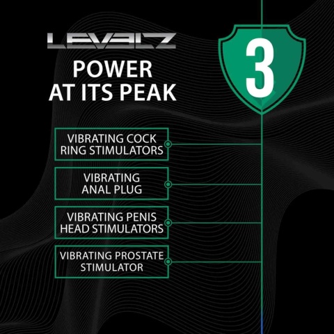 Masażer prostaty, wibrujący, wtyczka analna Vibrating Bulb, Levelz