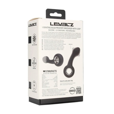 Masażer prostaty, wibrujący, wtyczka analna Vibrating Bulb, Levelz