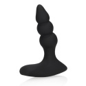 Masażer prostaty/stymulator punktu G, korek analny z wibracjami i pilotem, uniwersalna zabawka Loveline, silikon, USB.-