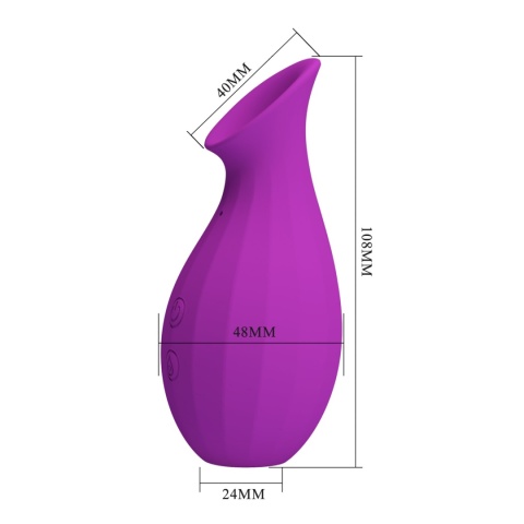 Masażer (stymulator) ssący, uniwersalny, Magic Bottle, silikon, USB