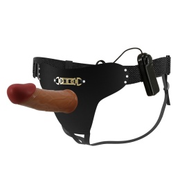 Strap-on Stark, zakładany przez mężczyznę, bez wibracji, pusty w środku, proteza penisa, materiał TPR, Pretty Love