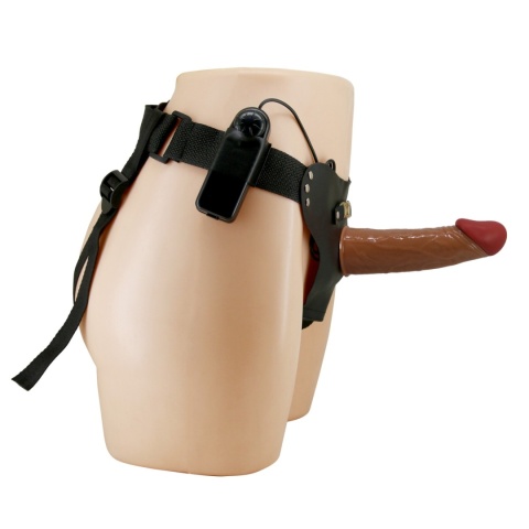 Strap-on Stark, zakładany przez mężczyznę, bez wibracji, pusty w środku, proteza penisa, materiał TPR, Pretty Love