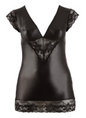 Sukienka Cottelli Curves, wetlook, plus size