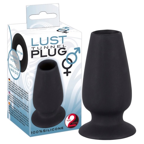 Tunel analny, rozmiar M, Lust Tunnel Plug, bez wibracji, silikonowy, You2Toys