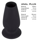 Tunel analny, rozmiar M, Lust Tunnel Plug, bez wibracji, silikonowy, You2Toys