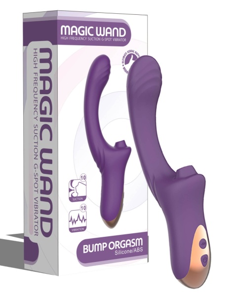 Wibrator (stymulator) Bump Orgasm: wibracje i stymulacja falami powietrza