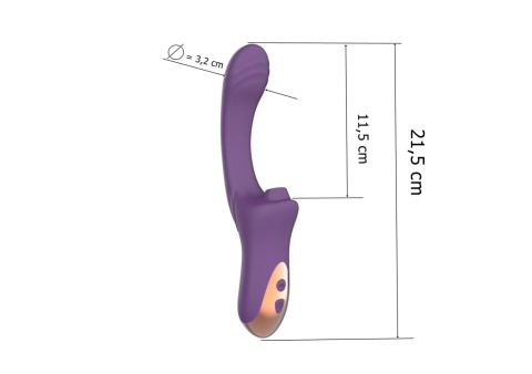 Wibrator (stymulator) Bump Orgasm: wibracje i stymulacja falami powietrza