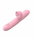 Wibrator wielofunkcyjny, teleskopowy, Angelia2, silikon, USB
