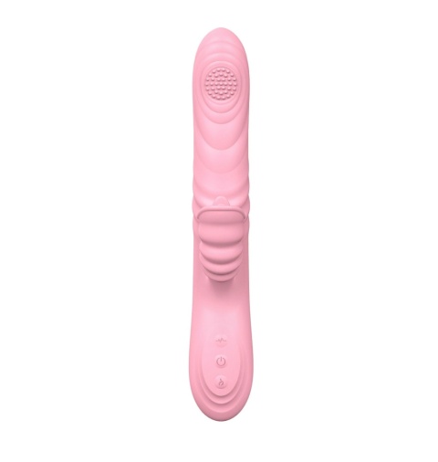 Wibrator wielofunkcyjny, teleskopowy, Angelia2, silikon, USB