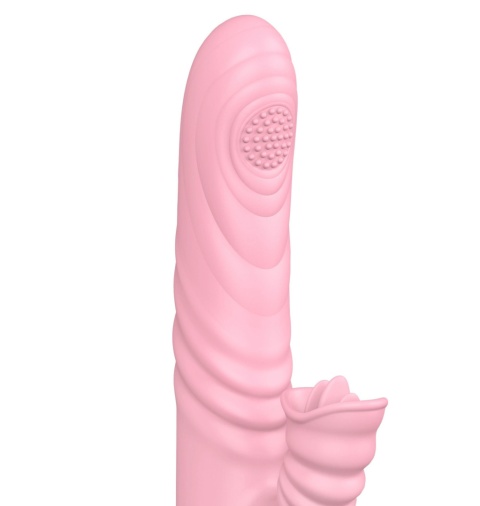 Wibrator wielofunkcyjny, teleskopowy, Angelia2, silikon, USB