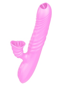 Wibrator wielofunkcyjny, teleskopowy, Angelia1, silikon, USB