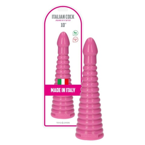 Dildo analne piramida, Italian Cock 10, PVC, T4L
