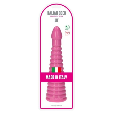 Dildo analne piramida, Italian Cock 10, PVC, T4L