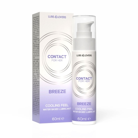 Lubrykant wodny Breeze, chłodzący, uniwersalny, do każdego rodzaju seksu, 60 ml, Lube4Lovers