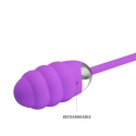 Masażer (stymulator), wibrujące jajko Franklin Pretty Love, USB, płynny silikon