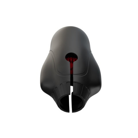 Masturbator Cyclone Spinner, masażer penisa, stroker, z wibracjami i rotacjami, silikon, USB