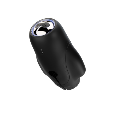 Masturbator Cyclone Spinner, masażer penisa, stroker, z wibracjami i rotacjami, silikon, USB