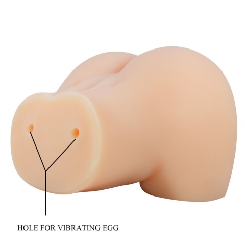 Masturbator realistyczny Mila: pupa - wagina i anus, 1,5 kg