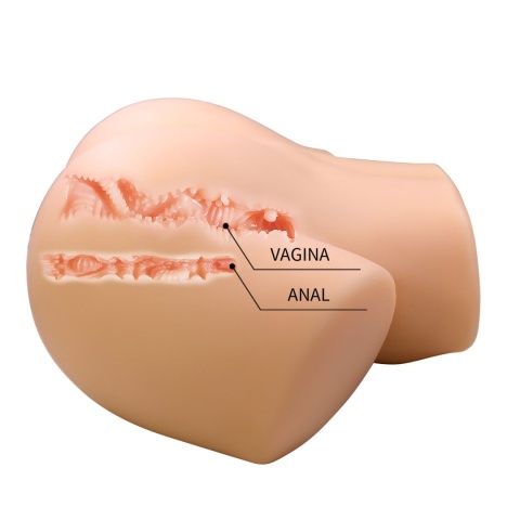 Masturbator realistyczny Vivian: pupa - wagina i anus, 7 kg