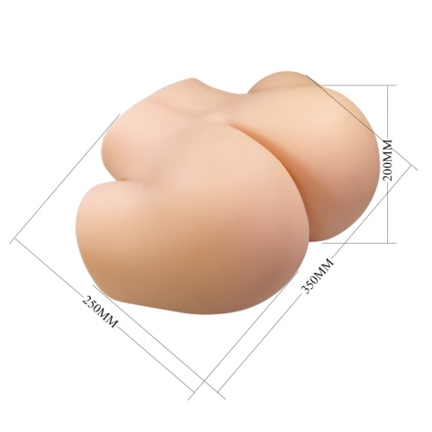 Masturbator realistyczny Vivian: pupa - wagina i anus, 7 kg