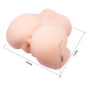 Masturbator realistyczny z wibracjami, Veronica: pupa - wagina i anus, 3,6 kg, nie potrzebuje lubrykantu, wystarczy woda