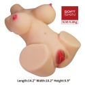 Masturbator, tors kobiecy, lalka, Emma, wagina, anus, cyberskóra, 4.8 kg