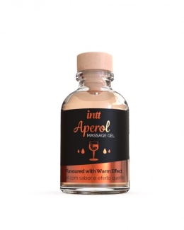 Olejek do masażu, na bazie wody, jadalny (klasa spożywcza) INTT Massage Gel, różne smaki, 30 ml