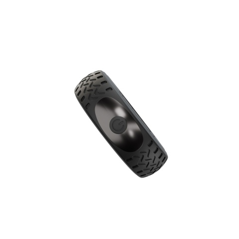 Pierścień na penisa, Wibrująca Oponka, sterowany aplikacją silikon, USB