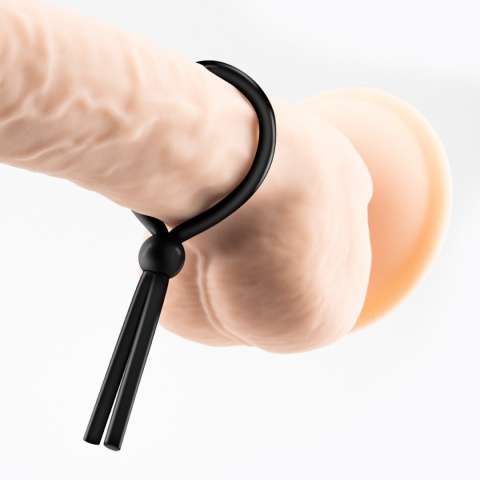 Pierścień na penisa, typu "lasso", silikon, Crushious