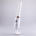 Seks maszyna sterowana aplikacją, samobieżna, teleskopowa, , podgrzewane dildo na przyssawce, silikon, USB